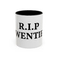 R.I.P. Twenties Coffee Mug — Funny 20s Graduation/Turning 30 Gift