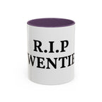 R.I.P. Twenties Coffee Mug — Funny 20s Graduation/Turning 30 Gift